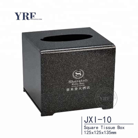 YRF New Design Acrylic Customized Square Napkin Tissue Box