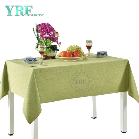 YRF Hotel Supply Table Cloth Rectangle Discount 100% Polyester Banquet