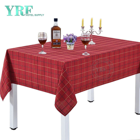 YRF Wholesale Table Cloth Rectangle Cheap 100% Polyester Birthday