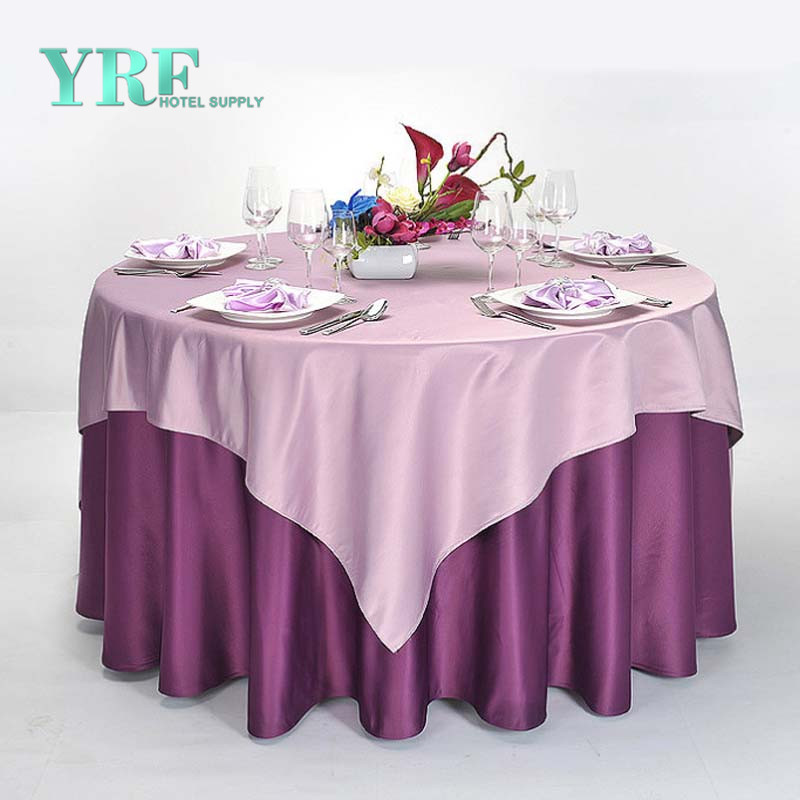 YRF Wholesale Table Cloth Round Cheap Polyester Birthday