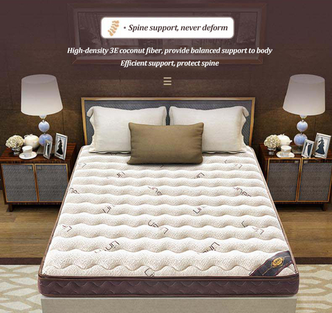 Motel Mattress 6 CM Foldable Spine protection Firm California King