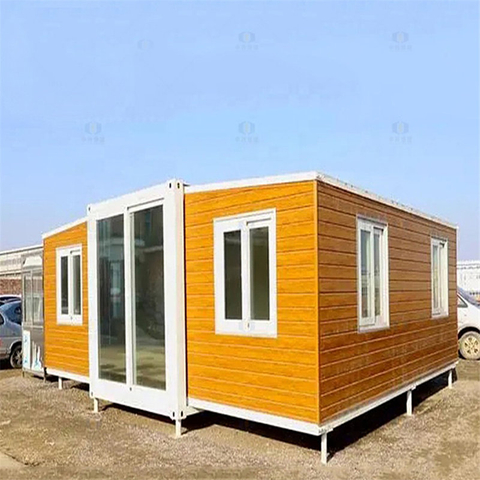 Low cost with bathroom and kitchen 40 ft expandable Container hotel
