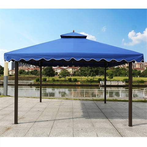 Made in China metal frame with waterproof canopy gazebo tent