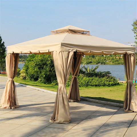 cheapest with Mosquito Net multiple-color wedding tent Aluminum
