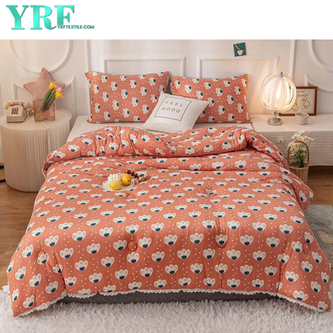 Wholesale Market 5 Star Hotel Microsuede Quilt Soft Plush For Spring